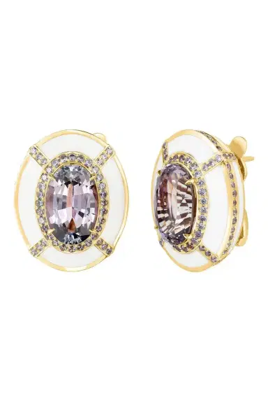 CICADA Tanzanite Lavendar Sapphire Candy Earrings | Thumbnail 1