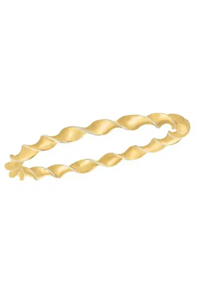 CICADA White Enamel Twist Bracelet | Thumbnail 1