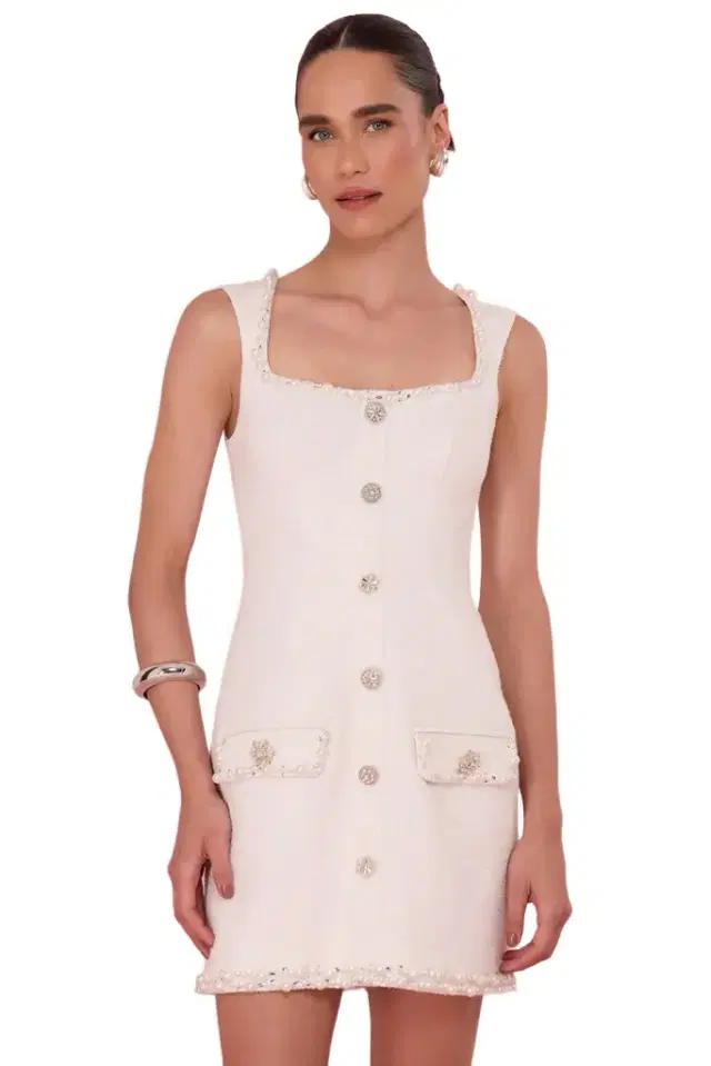 PatBo TWEED ELSA MINI DRESS