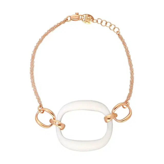 Damiani Damiani 18K Rose Gold Diamond Agate Bracelet by The Solist