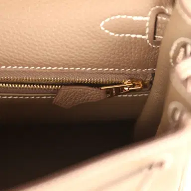 HERMÈS Hermes Kelly Retourne 25 Etoupe Togo Gold Hardware | Thumbnail 9 HERMÈS Hermes Kelly Retourne 25 Etoupe Togo Gold Hardware | Thumbnail 9