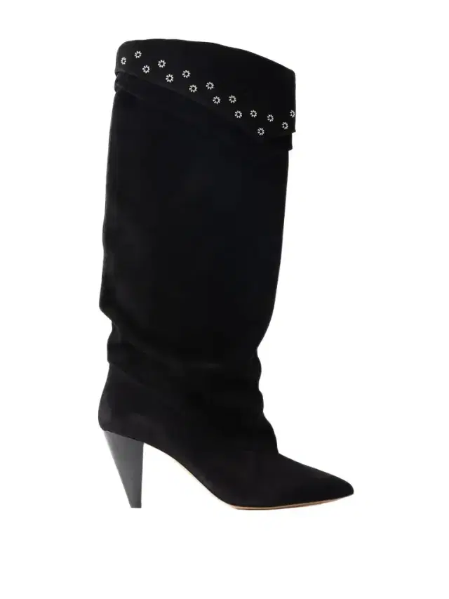 Isabel Marant Lezra Embellished Suede Ankle Boots
