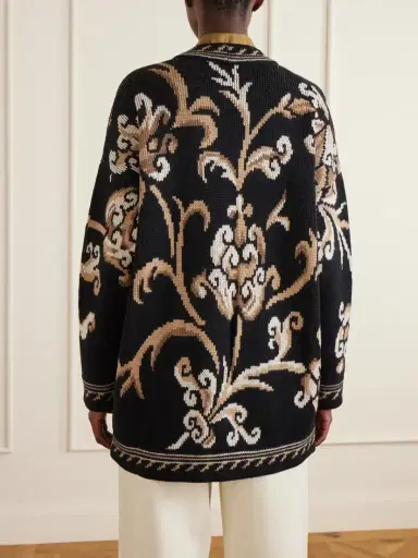 Etro Jacquard-knit Wool Cardigan | Thumbnail 4 Etro Jacquard-knit Wool Cardigan | Thumbnail 4