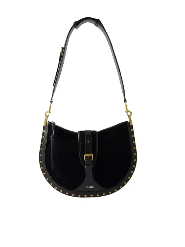 Isabel Marant Oskan Embellished Suede Shoulder Bag