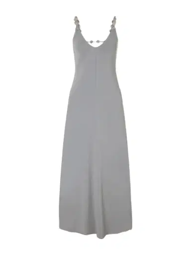 Eres Sculpturale Bead-embellished Stretch-jersey Maxi Dress | Thumbnail 1 Eres Sculpturale Bead-embellished Stretch-jersey Maxi Dress | Thumbnail 1