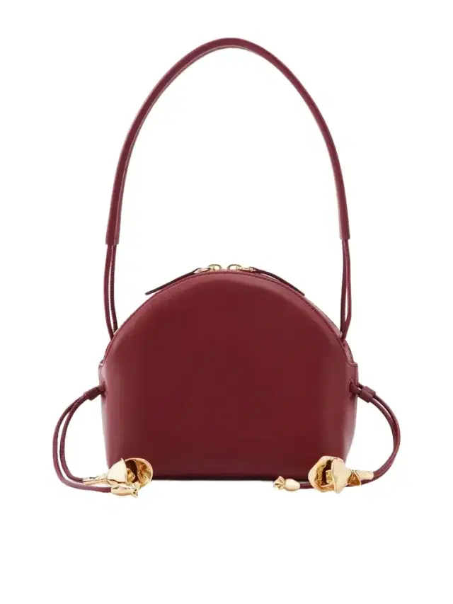 Erdem Flora Leather Shoulder Bag
