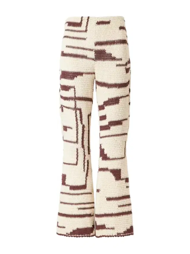 ALIX OF BOHEMIA Farah Crocheted Cotton Flared Pants