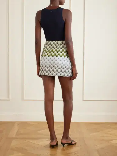 Missoni Striped Metallic Crochet-knit Mini Skirt | Thumbnail 3