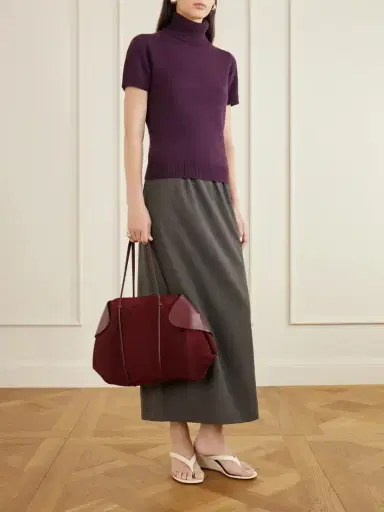 NEOUS Berenices Suede And Leather Tote | Thumbnail 3 NEOUS Berenices Suede And Leather Tote | Thumbnail 3
