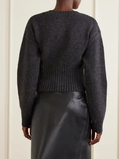 St. Agni Cropped Wool Cardigan | Thumbnail 3 St. Agni Cropped Wool Cardigan | Thumbnail 3