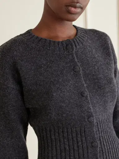 St. Agni Cropped Wool Cardigan | Thumbnail 4 St. Agni Cropped Wool Cardigan | Thumbnail 4