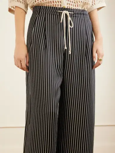 Maria McManus Balloon Drawstring Habotai Wide-leg Pants | Thumbnail 5 Maria McManus Balloon Drawstring Habotai Wide-leg Pants | Thumbnail 5
