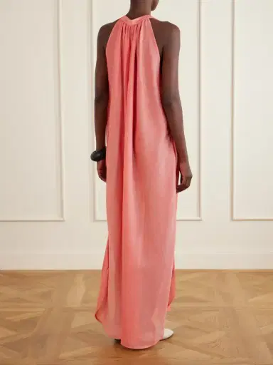Marrakshi Life The Halter Cotton Maxi Dress | Thumbnail 3