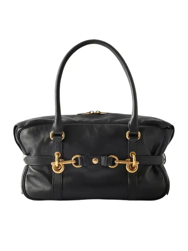 Burberry Embellished Leather Shoulder Bag