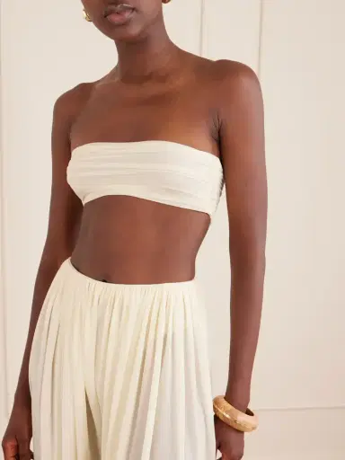 Maygel Coronel Rosario Draped Bandeau Top And Tapered Pants Set | Thumbnail 4 Maygel Coronel Rosario Draped Bandeau Top And Tapered Pants Set | Thumbnail 4