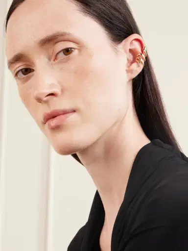 Ileana Makri Cobra 18-karat Gold Diamonds Ear Cuff | Thumbnail 2 Ileana Makri Cobra 18-karat Gold Diamonds Ear Cuff | Thumbnail 2