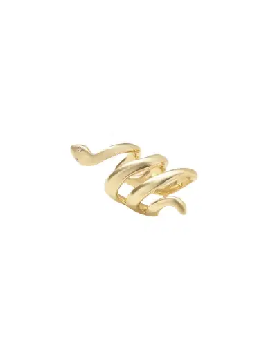 Ileana Makri Cobra 18-karat Gold Diamonds Ear Cuff | Thumbnail 1 Ileana Makri Cobra 18-karat Gold Diamonds Ear Cuff | Thumbnail 1