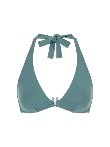 Eres Noctambule Embellished Halterneck Bikini Top | Thumbnail 1 Eres Noctambule Embellished Halterneck Bikini Top | Thumbnail 1