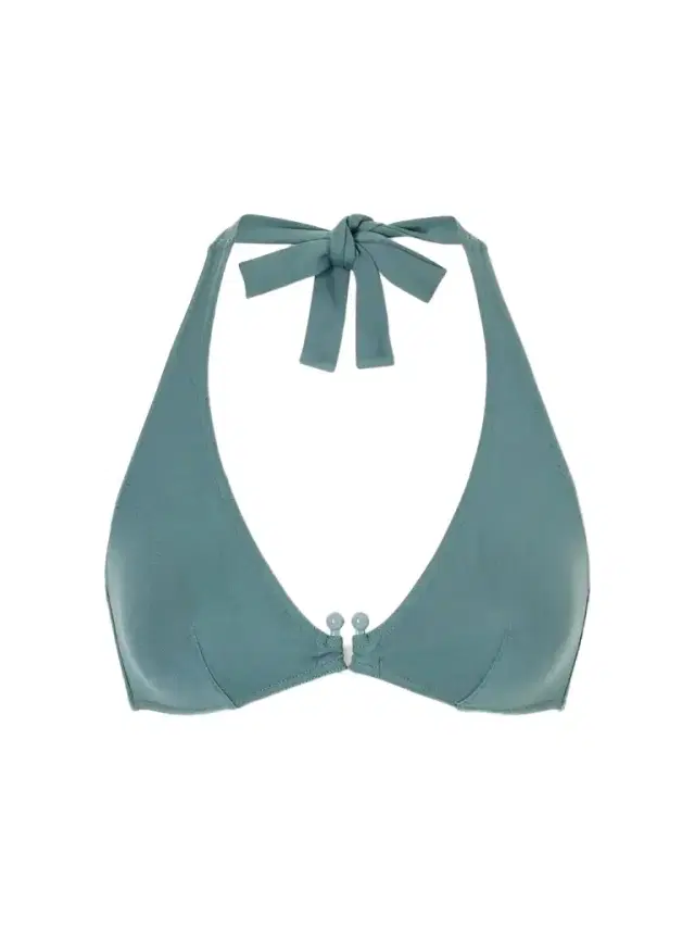 Eres Noctambule Embellished Halterneck Bikini Top