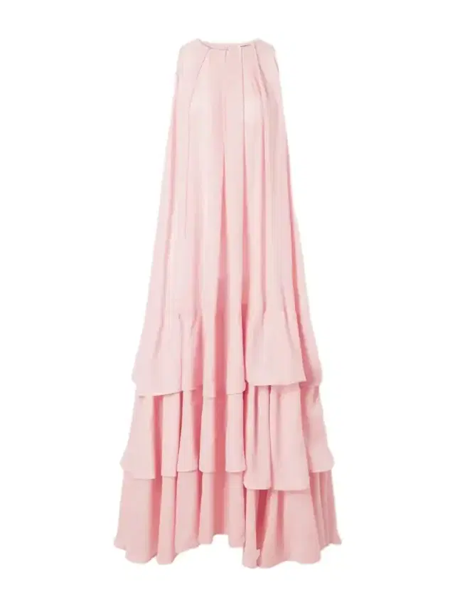 Marrakshi Life Ruffled Cotton Poplin Maxi Dress