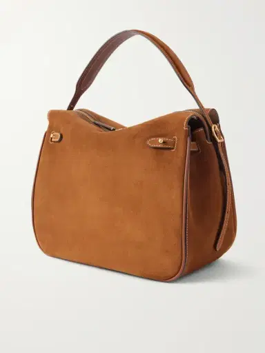 Polo Ralph Lauren Suede Tote | Thumbnail 4 Polo Ralph Lauren Suede Tote | Thumbnail 4