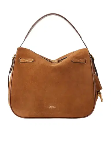 Polo Ralph Lauren Suede Tote | Thumbnail 1 Polo Ralph Lauren Suede Tote | Thumbnail 1