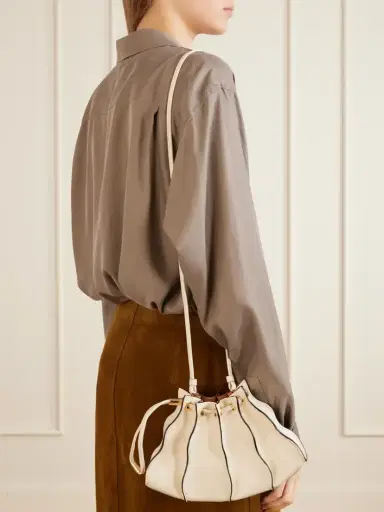 Ulla Johnson Adria Small Leather Shoulder Bag | Thumbnail 2