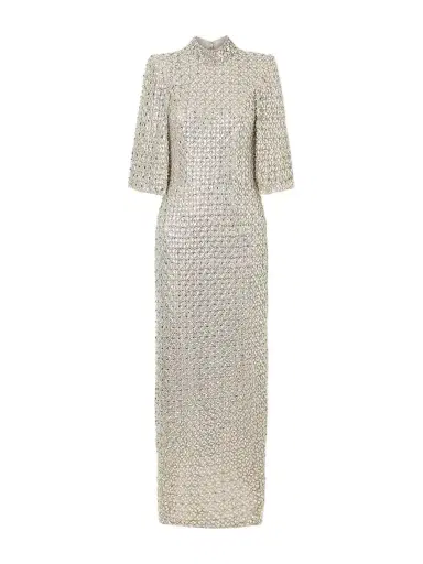 Jenny Packham Sedona Crystal-embellished Sequined Tulle Gown | Thumbnail 1