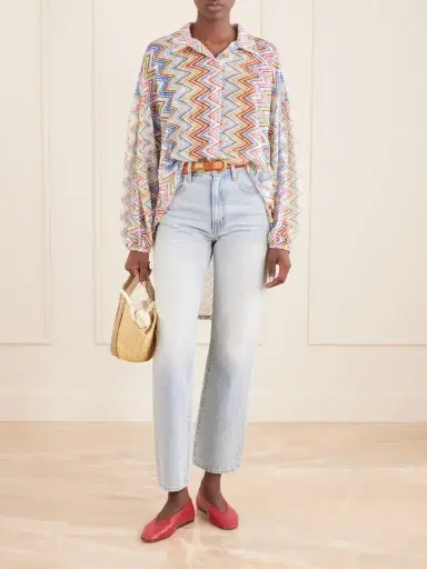 Missoni Striped Crochet-knit Shirt | Thumbnail 2