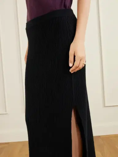 Allude Wool And Cashmere-blend Midi Skirt | Thumbnail 5