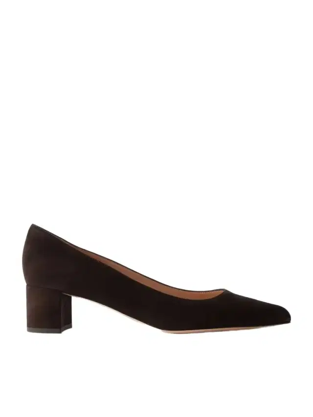 Gianvito Rossi Piper 45 Suede Pumps