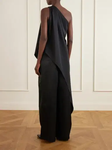 Abadia Ayla One-shoulder Wool-blend Blouse | Thumbnail 3