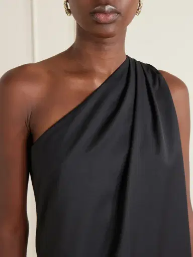 Abadia Ayla One-shoulder Wool-blend Blouse | Thumbnail 4