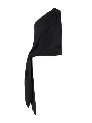 Abadia Ayla One-shoulder Wool-blend Blouse | Thumbnail 1
