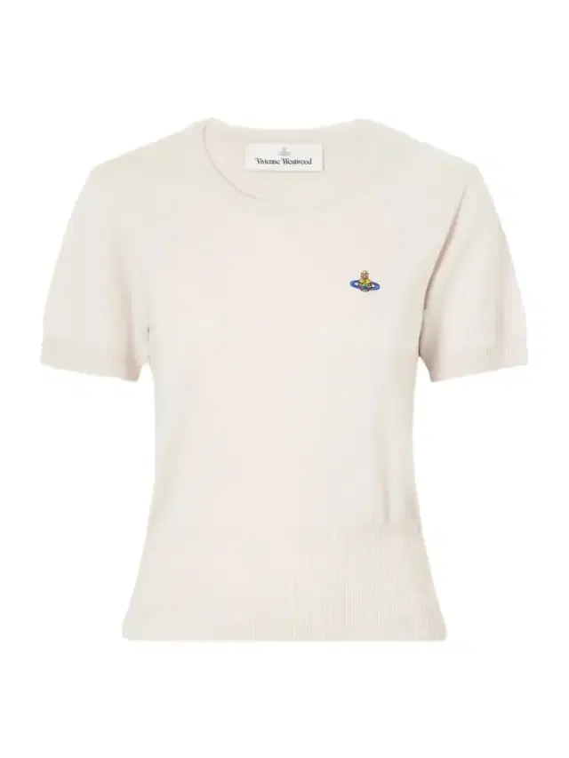 Vivienne Westwood Bea Logo-embroidered Wool T-shirt