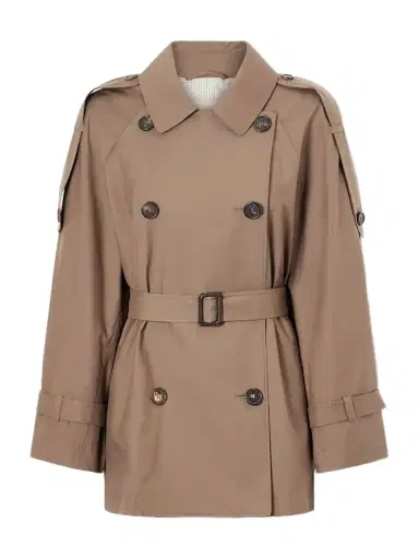 Max Mara Caroline Double-breasted Cotton-blend Twill Trench Coat | Thumbnail 1