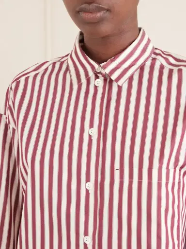 Eres Sir Striped Cotton-poplin Pajama Shirt | Thumbnail 4 Eres Sir Striped Cotton-poplin Pajama Shirt | Thumbnail 4