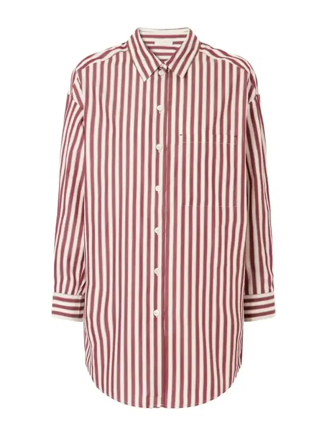 Eres Sir Striped Cotton-poplin Pajama Shirt