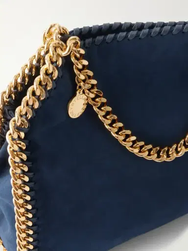 Stella McCartney The Falabella Mini Embellished Vegetarian Material Shoulder Bag | Thumbnail 5 Stella McCartney The Falabella Mini Embellished Vegetarian Material Shoulder Bag | Thumbnail 5