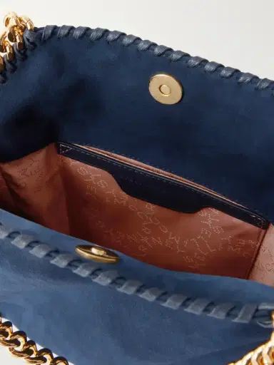 Stella McCartney The Falabella Mini Embellished Vegetarian Material Shoulder Bag | Thumbnail 6 Stella McCartney The Falabella Mini Embellished Vegetarian Material Shoulder Bag | Thumbnail 6
