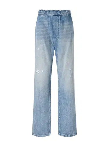 MM6 MAISON MARGIELA Distressed Wide-leg Jeans | Thumbnail 1 MM6 MAISON MARGIELA Distressed Wide-leg Jeans | Thumbnail 1
