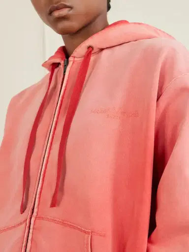 Maison Margiela Cotton-jersey Zip-up Hoodie | Thumbnail 5 Maison Margiela Cotton-jersey Zip-up Hoodie | Thumbnail 5