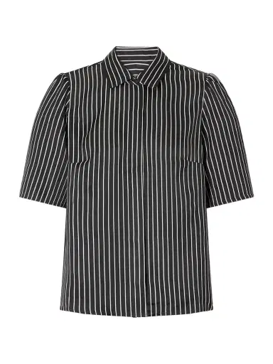 Maria McManus Striped Habotai Blouse | Thumbnail 1