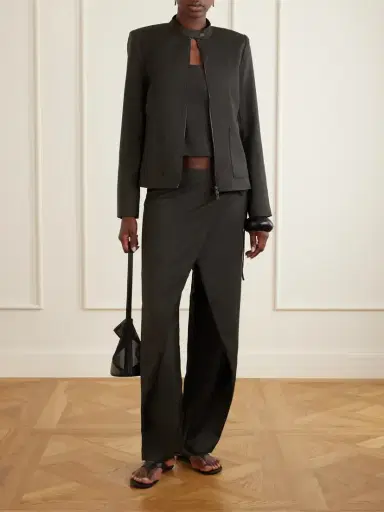 St. Agni Rouleau Wool-blend Wide-leg Pants | Thumbnail 2 St. Agni Rouleau Wool-blend Wide-leg Pants | Thumbnail 2