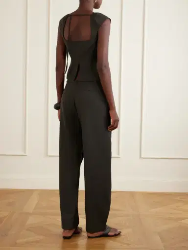 St. Agni Rouleau Wool-blend Wide-leg Pants | Thumbnail 4 St. Agni Rouleau Wool-blend Wide-leg Pants | Thumbnail 4