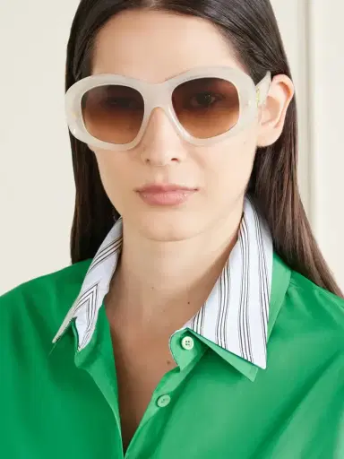 Loewe Anagram Round-frame Acetate Sunglasses | Thumbnail 2