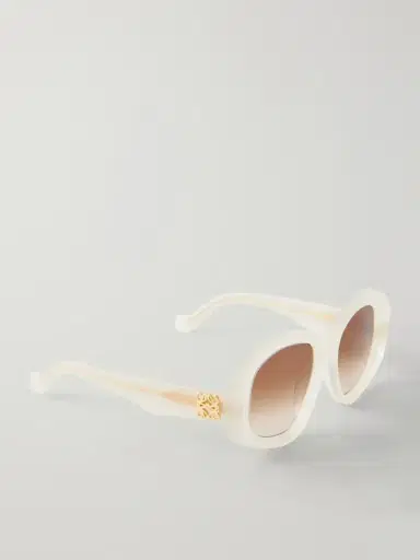 Loewe Anagram Round-frame Acetate Sunglasses | Thumbnail 3