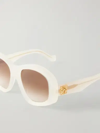 Loewe Anagram Round-frame Acetate Sunglasses | Thumbnail 4