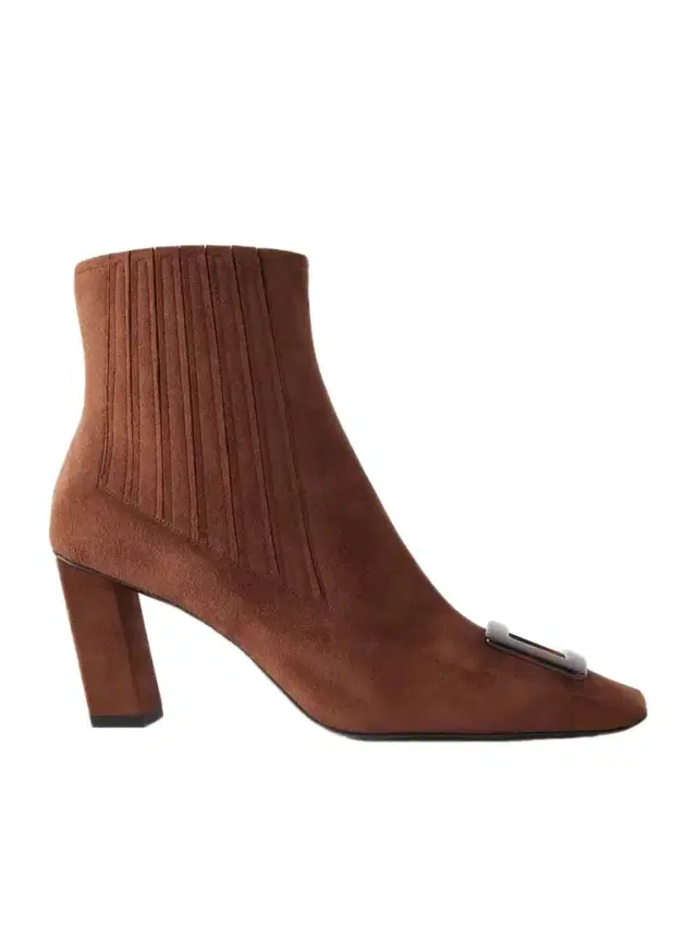 Roger Vivier Belle Vivier 75 Embellished Suede Ankle Boots