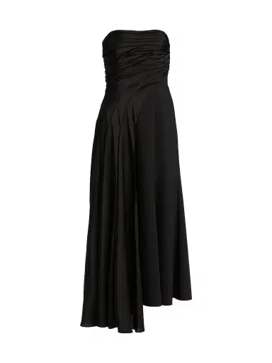 Cinq à Sept Women's Clarisse Strapless Midi Dress - Black - Size 14 | Thumbnail 1
